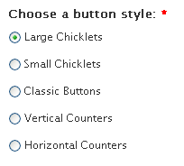 ShareThis buttons style