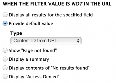 Add Filters to node id